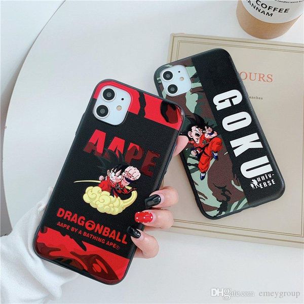 

luxury designer cartoon cute phone case for iphone 11pro xr xs max 6 6s 8 x 7 plus matte silicone cover for iphone 11