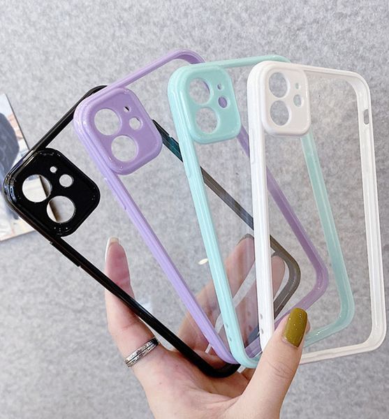 

transparent case for iphone 11 pro max with camera les protection clear cover for iphone xs max xr 8 plus 8 7 7plus