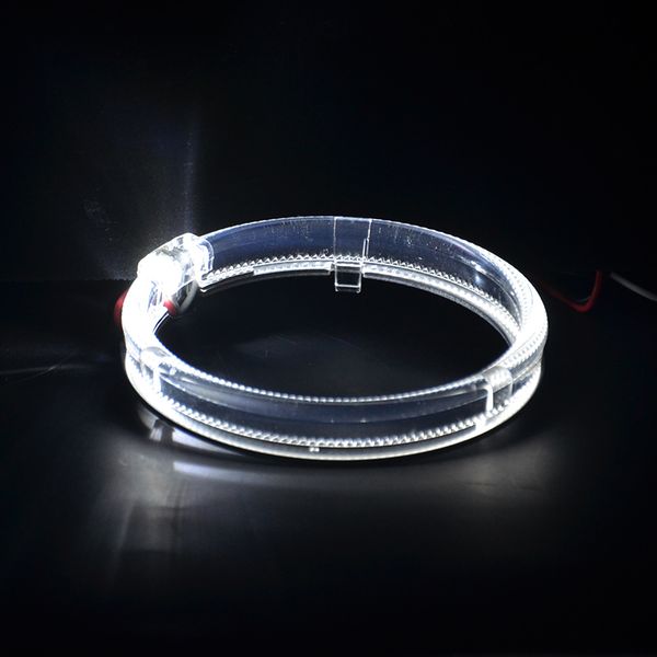 

2pcs/pair car angel eyes 80mm 95mm 100mm 125mm 2.5inch 3inch auto halo rings 9-30v headlight driving lamps with driver white