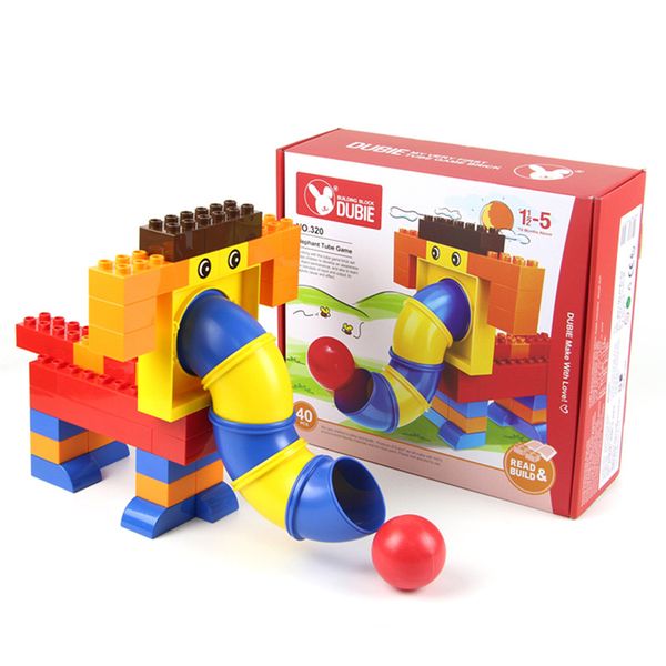 

pipeline game series children early educational toys creative diy big particle animal building blocks for kids gift 03