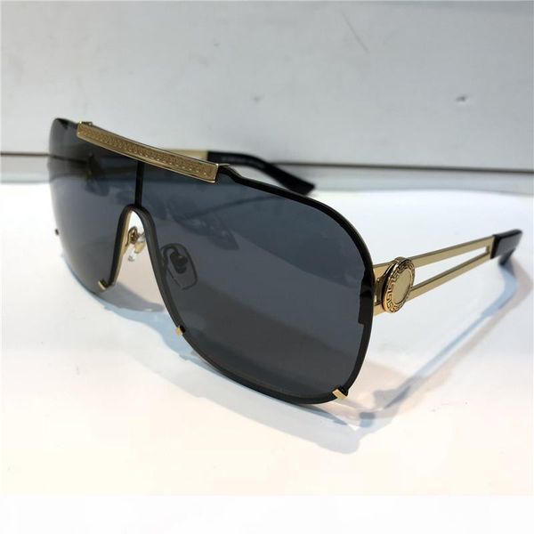 

luxury 2168 sunglasses for men fashion design full frame uv400 uv protection lens steampunk summer square style comw with package, White;black
