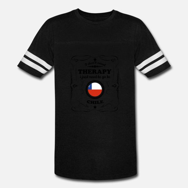 

don t need therapie go chile t shirt men printed 100% cotton s-xxxl male fit humor summer style novelty shirt