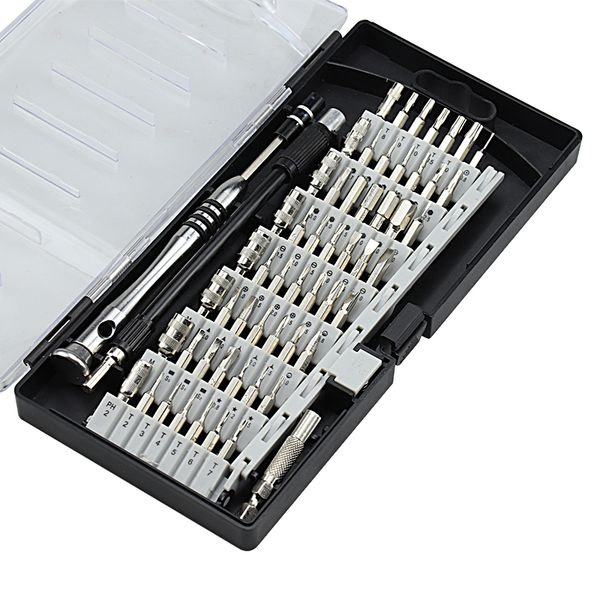 

60 in 1 chrome vanadium precision screwdriver tool kit magnetic screwdriver set for pc lapphone repair open maintenance tool