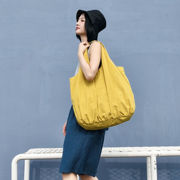 

handle bag shoulder luxury handbags women pleated bags designer nylon beach casual tote female purse sac femme bolsa feminia