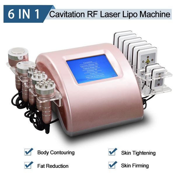 

laser lipo lipolysis machine radio frequency rf face body skin tightening lipolaser liposuction beauty equipment, Black