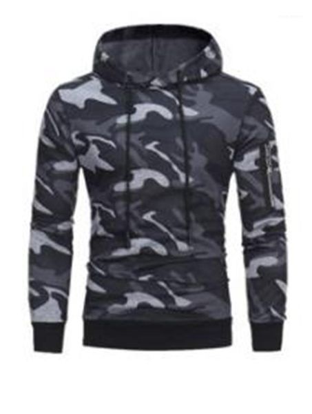 

hoodies spring winter pullover men active coat men hoodies designer tactical camouflage long sleeve turtleneck slim, Black