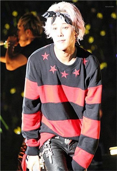 

pullover hoodies designer stars embroidery luxury striped sweatshirts long sleeve crew neck hoodies fashion gd mens, Black