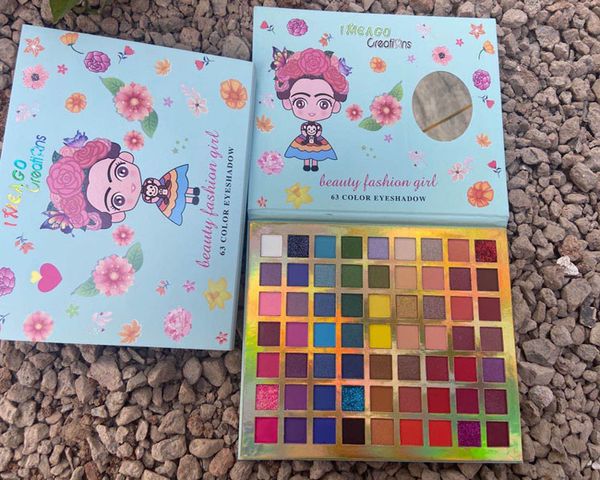 

imeago creatians eye shadow palettes 63 colors creatians eye shadow palettes eye shadow shimmer matte eyeshadows high-quality palette