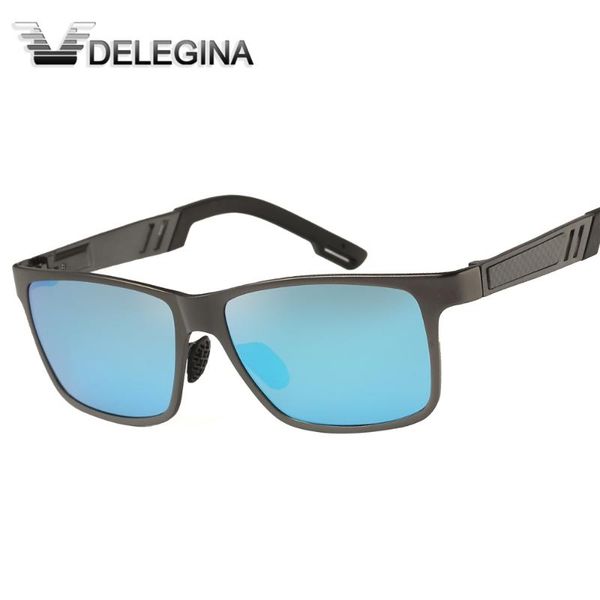 

delegina 2020 polarized sunglasses men aluminum sports sun glasses polar shades driving fishing shades, White;black