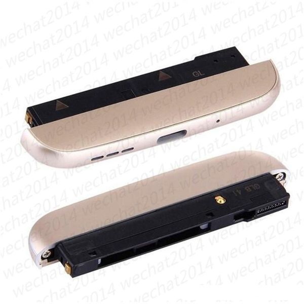 

50pcs bottom cover cap + loudspeaker ringer + usb charging port flex cable module assembly for lg g5 h820 h830 vs987 dhl