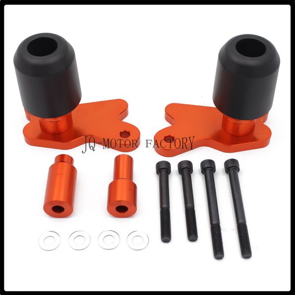 

motorcycle aluminum frame slider anti crash protector pads falling protection for 1290 superduke 2014-2020 2020 2020