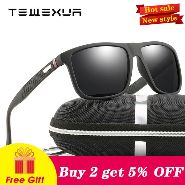 

tewexua sunglasses square classic vintage sun glasses brand resin sunglasses polarized for women men uv 400, White;black
