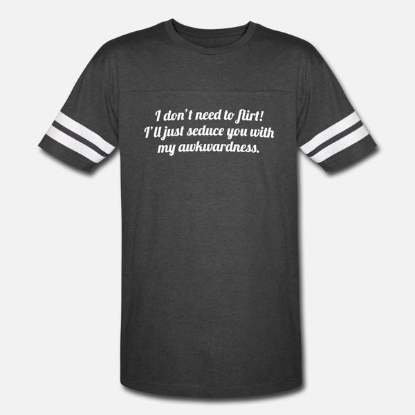 

flirt slogan t shirt men anti-wrinkle tee shirt round neck outfit anti-wrinkle casual summer natural shirt