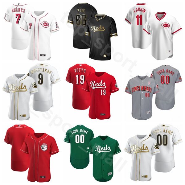 

man woman kids 2020 baseball 19 joey votto jersey 7 eugenio suarez 69 alfredo rodriguez 34 mark payton shogo akiyama flexbase cool base, Blue;black