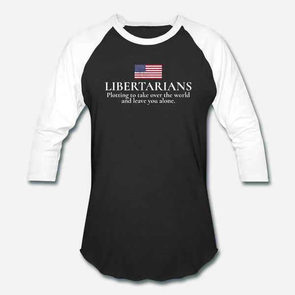 

libertarians plotting to take over the world t shirt men character tee shirt crew neck clothes graphic new fashion summer natural shirt