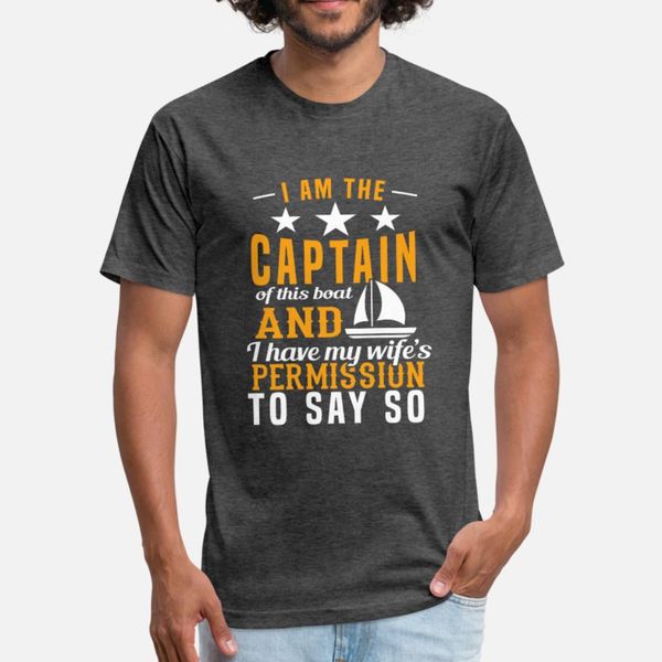 

boating design captain i am the captain t shirt men personalized cotton plus size 3xl fit famous casual summer style kawaii shirt