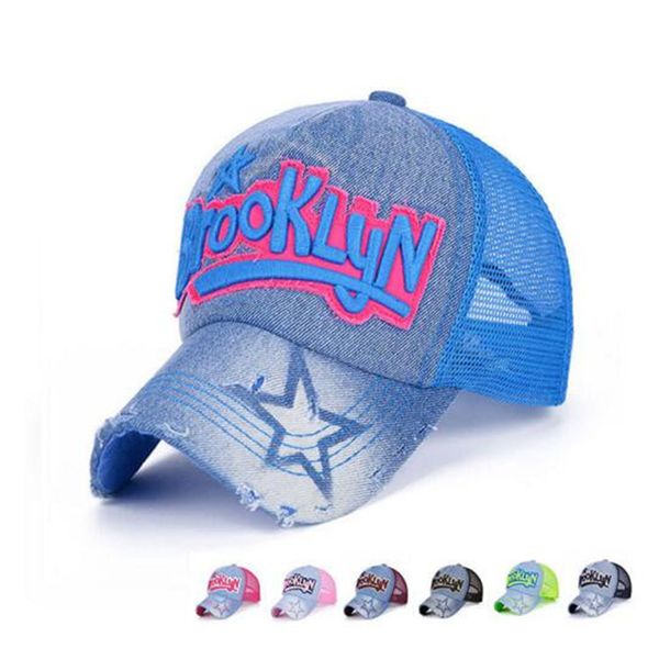 

Sun Outdoor Sports Baseball Cap Mesh Snapback Hat Trucker Cap New York Baseball Caps Men Women Girls Boys Summer Mesh Cap