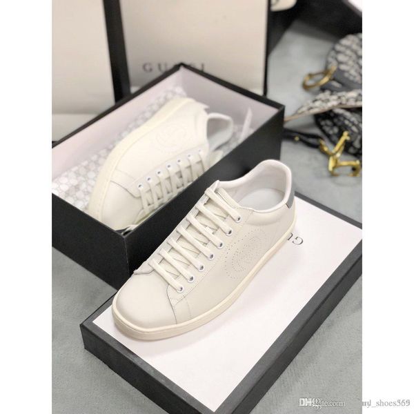 

2020 new high-r shoes, ace embroidered sneakers, low-laces, flat bottom, fashionable and comfortable solid color