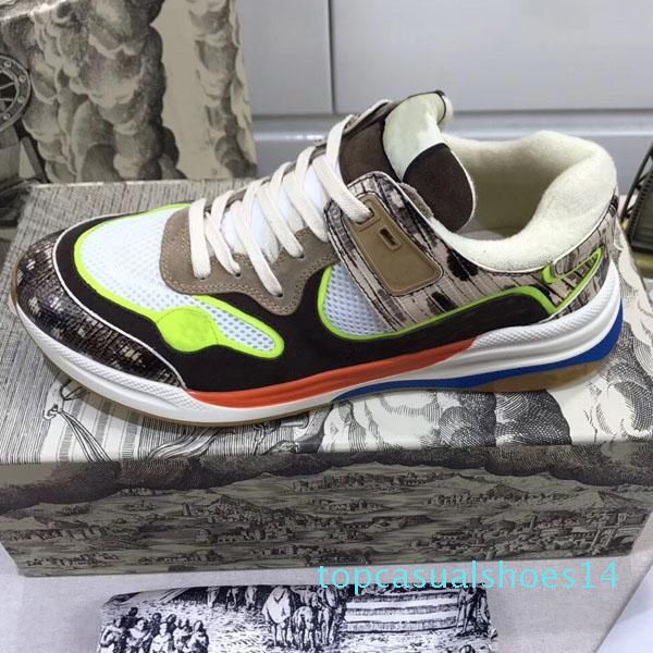 

r1 luxury designers mens designers shoes casual designers sneakers sport fashion casual shoes trainer with dust bag boxes t14, Black