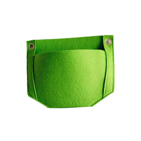 

vertical reusable felt fabric non-toxic soft hanging planting bag decoration