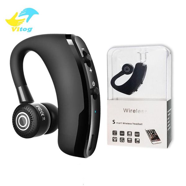 

cgjxsvitog v9 bluetooth earphone csr 4 .1 business stereo earphones with mic voice control wireless earphone with package
