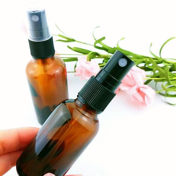 

bottles glass alcohol travel cover bottling 20/30/50/100ml liquid spray spray brown plastic bottles jjxh glwbj