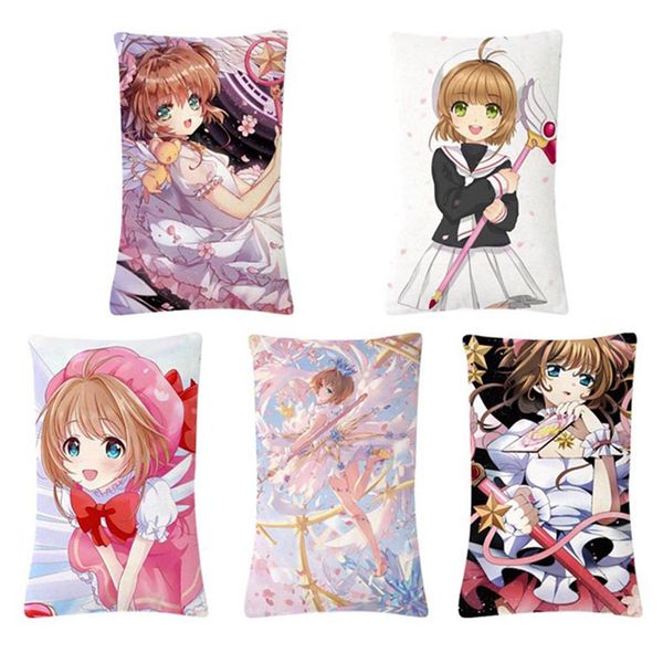 

pillow case anime cardcaptor sakura kinomoto pillowcase decorative cover droping
