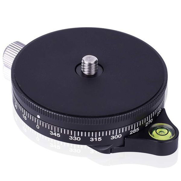 

tripod heads camera pan base with arca swiss style plate, 0.95cm screw aluminum panoramic ball head bubble level, load capacity 2