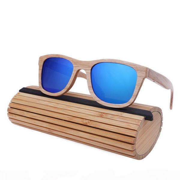 

men bamboo sunglasses wood sunglass women brand designer mirror lens wood sunglasses for everyone sun glasses, White;black