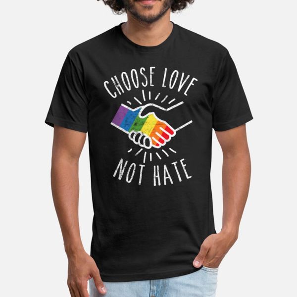 

pride month ally lgbt support gifts cute rainbow t shirt men create cotton plus size 3xl slim cute fashion summer standard shirt
