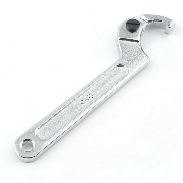

19-51mm chrome vanadium adjustable hook wrench c spanner tool store hot