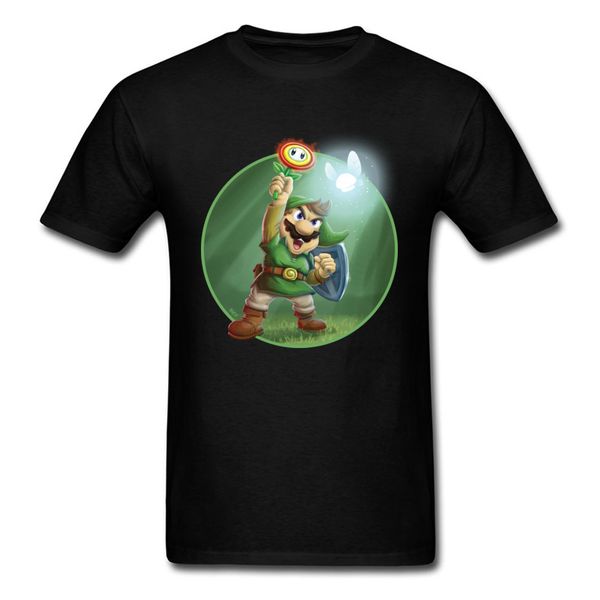 

the legend of mario t shirt men funny cartoon super man t-shirt cool design fashion short sleeve tee shirts student love