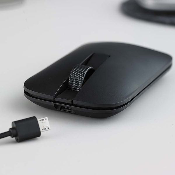 

mice rapoo m550 rechargeable multi-mode bluetooth 3.0/4.0 & 2.4g wireless office pc use controllable 3 devices silent slim mouse