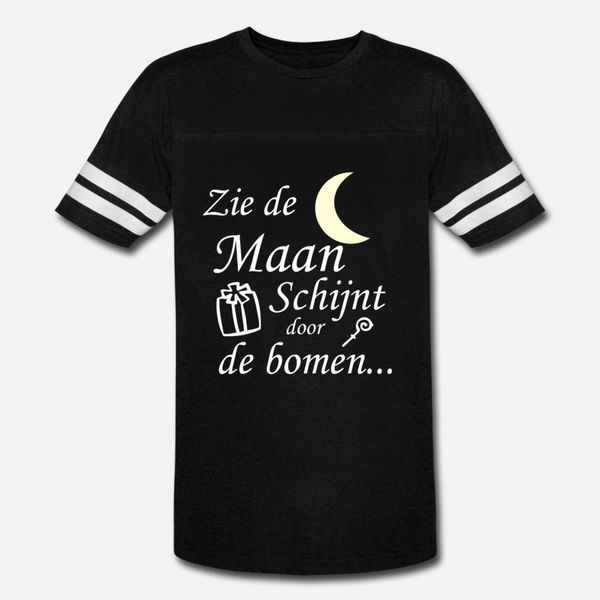 

zie de maan schijnt door de bomen t shirt men printing short sleeve o-neck basic solid gift authentic summer style standard shirt