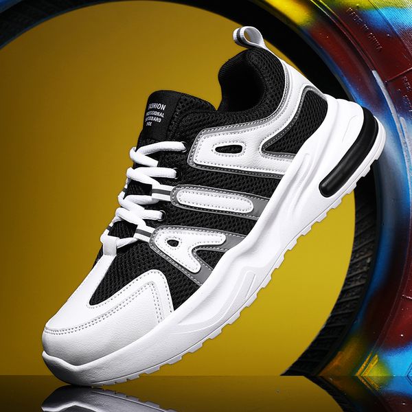 

2020 autumn winter men cushion sneakers trainning shoes lace up chaussure fashion athletic mesh shoes