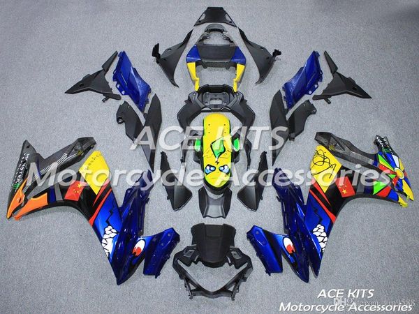 

ace motorcycle fairings for suzuki gsx250r 2017 compression or injection bodywork blue no.542
