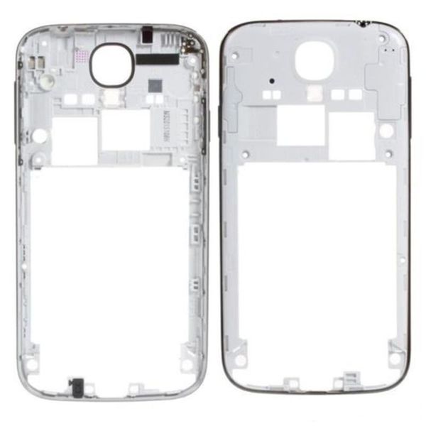 

100pcs oem rear housing middle frame bezel case cover for samsung galaxy s4 i9500 i9505 i337 housing +side button dhl