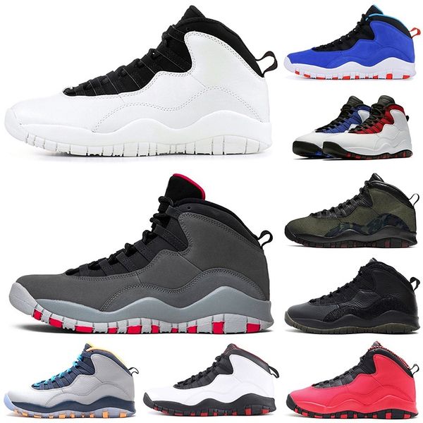 

2020 basketball shoes 10 10s cement white black grey westbrook class of 2006 chicago im back mens athletic sports sneakers 7-12