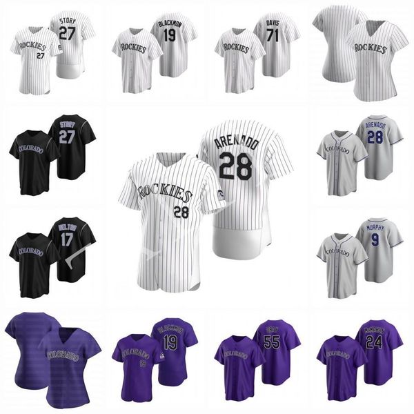 

2020 скалистых горы джерси метанию тони wolters брайан шоу карлос эстевес тодд элтон джон грэй антонио senzatela бейсбол трикотажные изделия, Blue;black