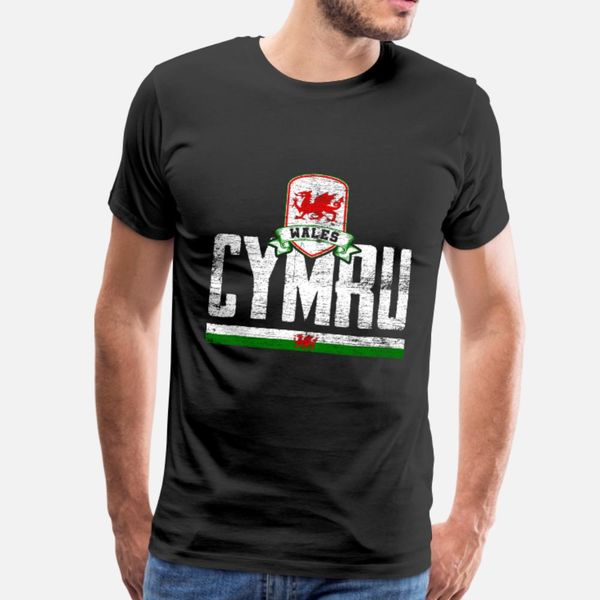 

wales t shirt men character tee shirt o-neck formal fit basic spring normal shirt