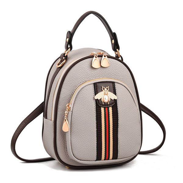 

2019 pu backpack leisure backpack lady bag travel bag small big capacity handbag woman bag backpack style fashion bags mini d47