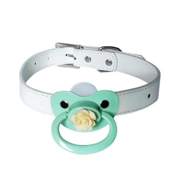 2020 DDLG Gag Pacifier Adult Size Pacifier Belt Collar ABDL Baby Silicone Pacifiers Plus Large