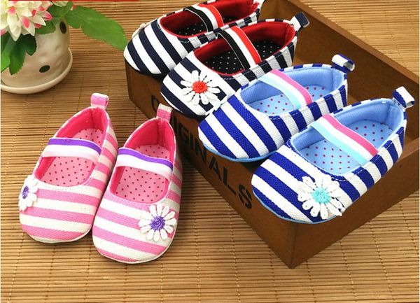 

dhl 500pair baby girls shoes princess flower ruffled toddler baby shoes soft bottom kids crib first walkers