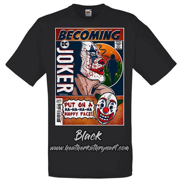 

werden joker comic buch t shirt unisex