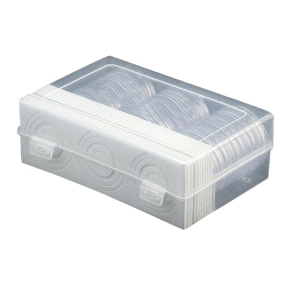 

8 sizes coin collection box storage organizer capsules holder commemorative protect