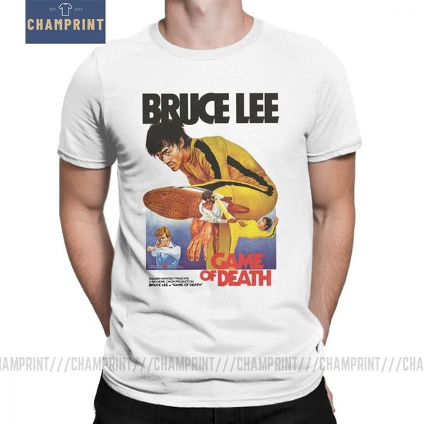 

game of death bruce lee t shirt men cotton creative t-shirt dragon movie kung fu brusli karate china tees short sleeve