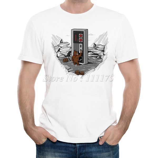 

2019 men's new fashion dawn of gaming design t shirt summer cool printed soft tee