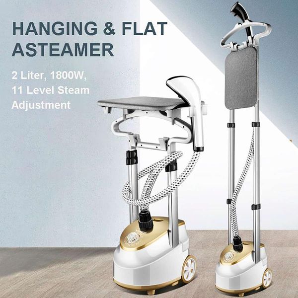 

1800w garment steamer household handheld ironing machine 10 gear adjustable vertical flat steam iron clothes steamer