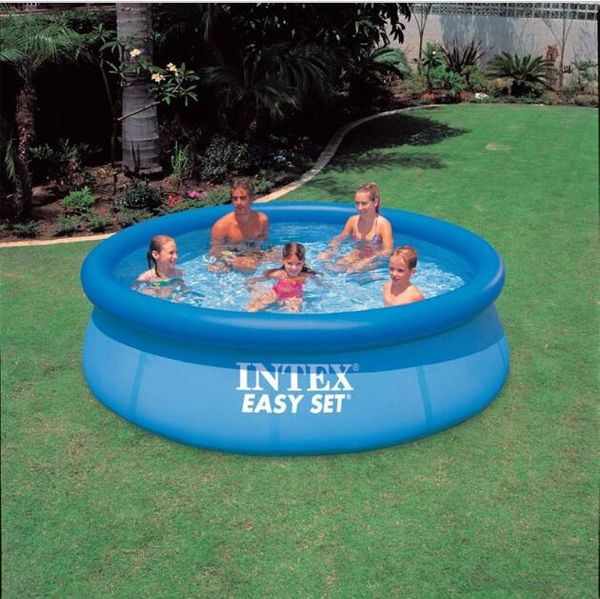 

big outdoor child summer swimming inflatable pool 305*76 family garden swimmingpool play kids pool game for adults child