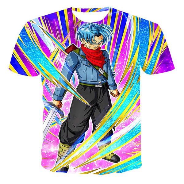 

new breathable anime print the 3d print shirts comics hippie anime men clothing